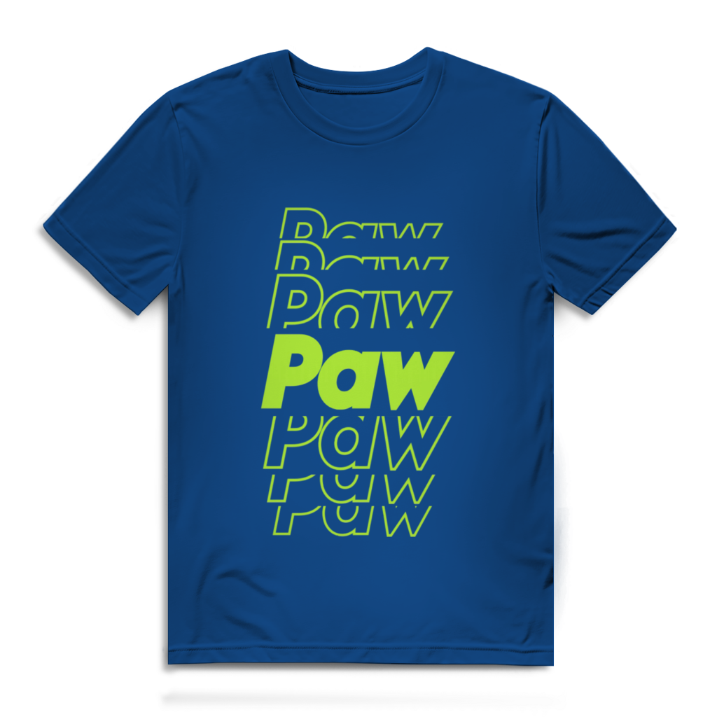 Herren Premium Bio T-Shirt Paw Paw Paw
