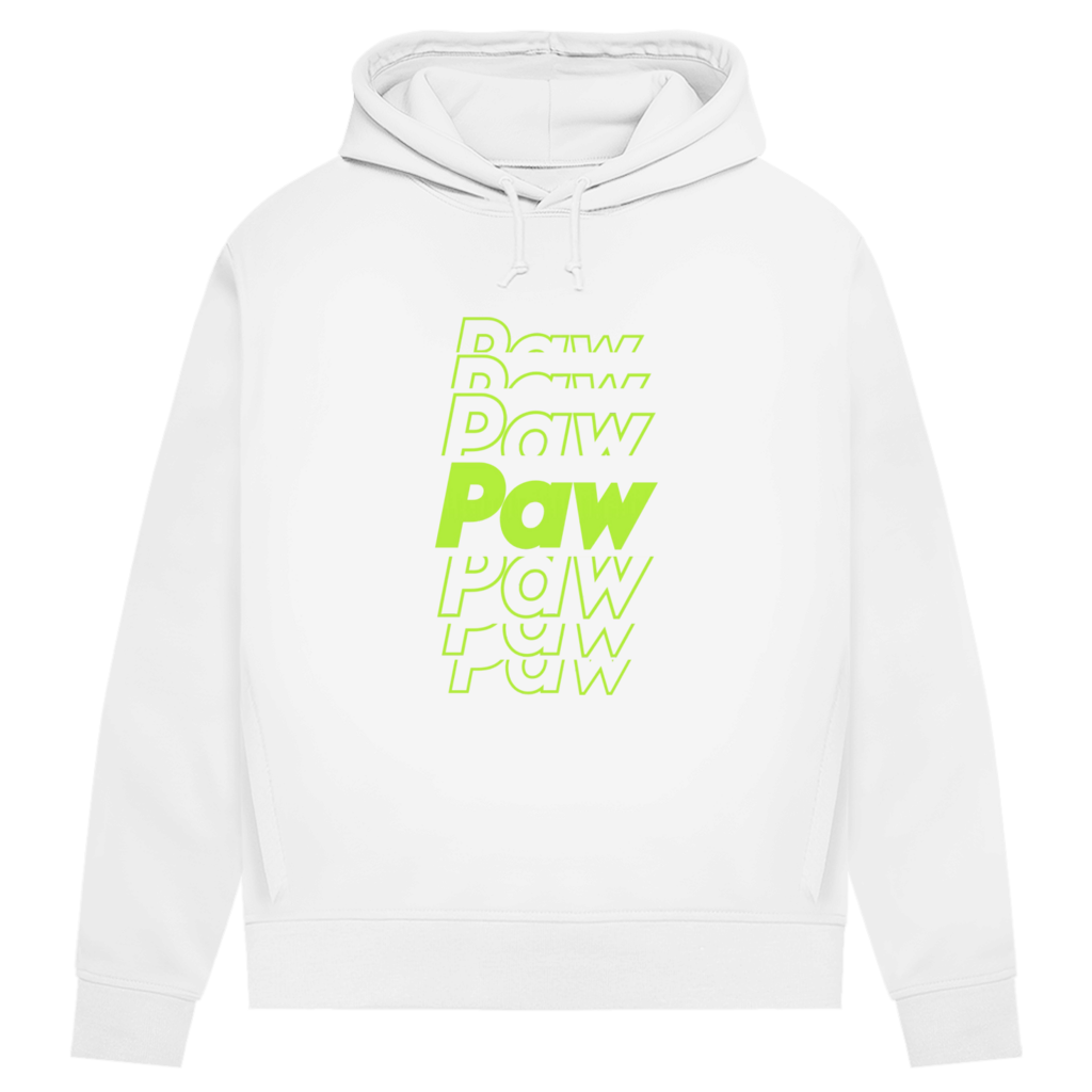Damen Premium Bio Hoodie Paw Paw Paw