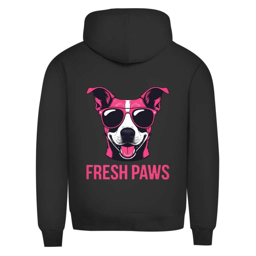 Herren Premium Bio Hoodie Fresh Paws