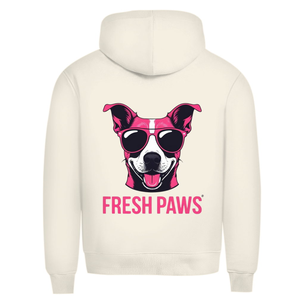 Herren Premium Bio Hoodie Fresh Paws