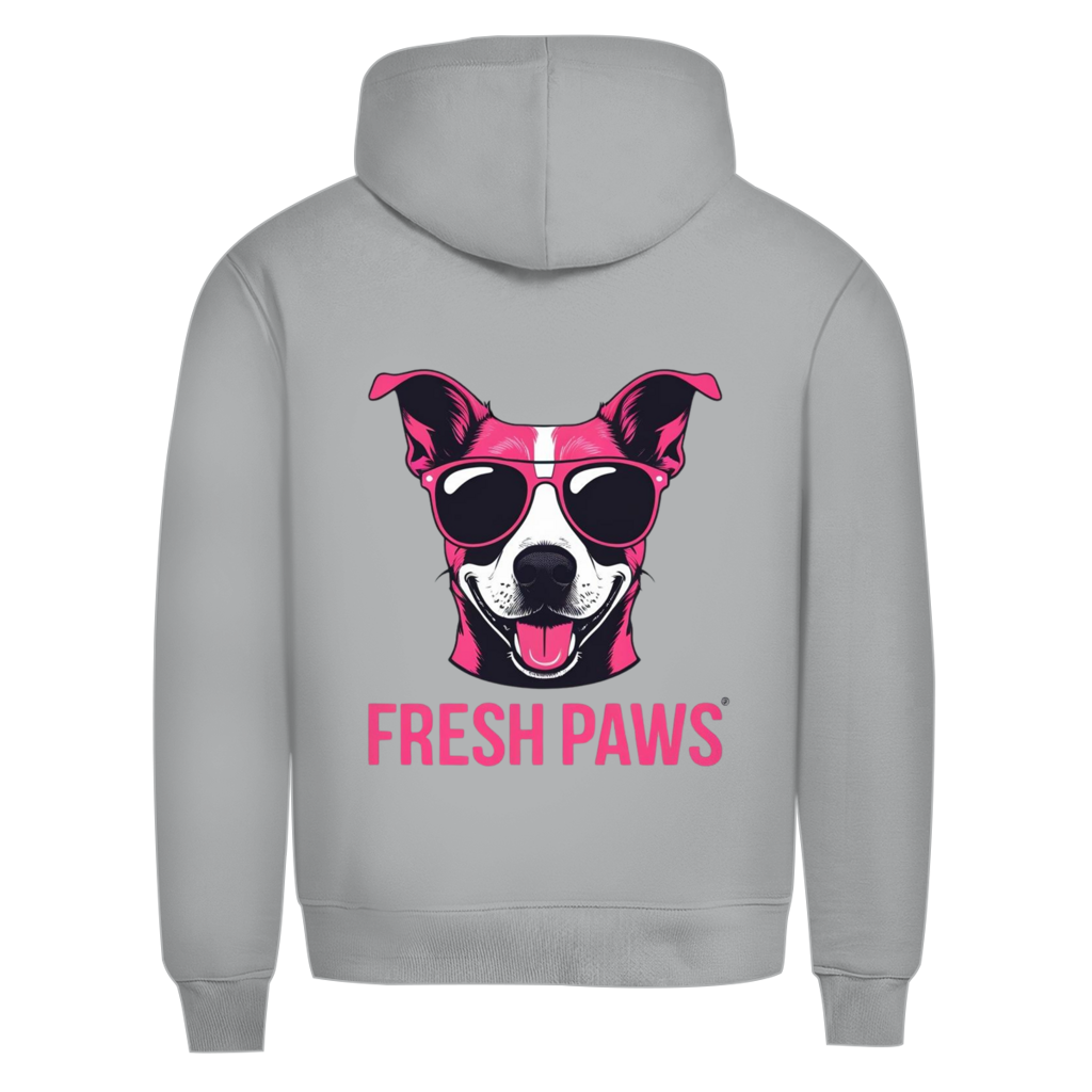 Herren Premium Bio Hoodie Fresh Paws