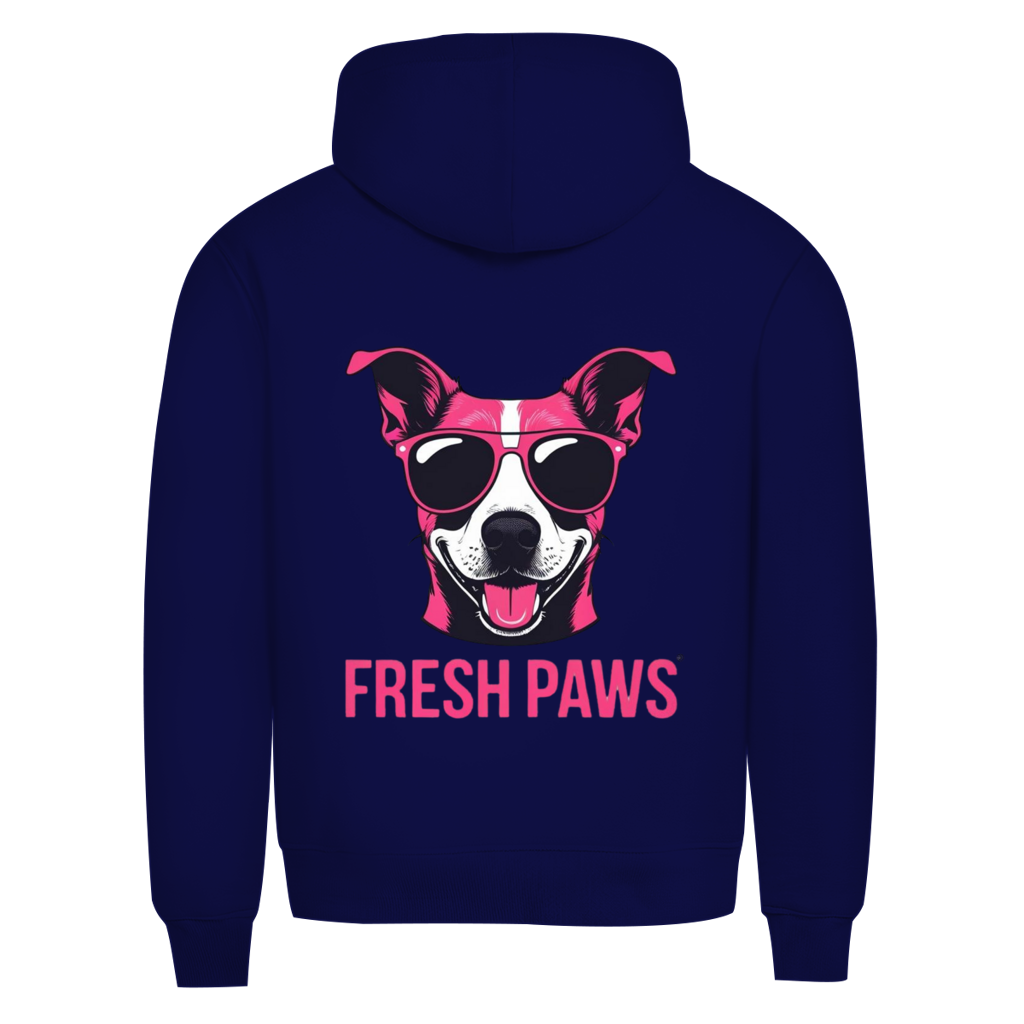 Herren Premium Bio Hoodie Fresh Paws