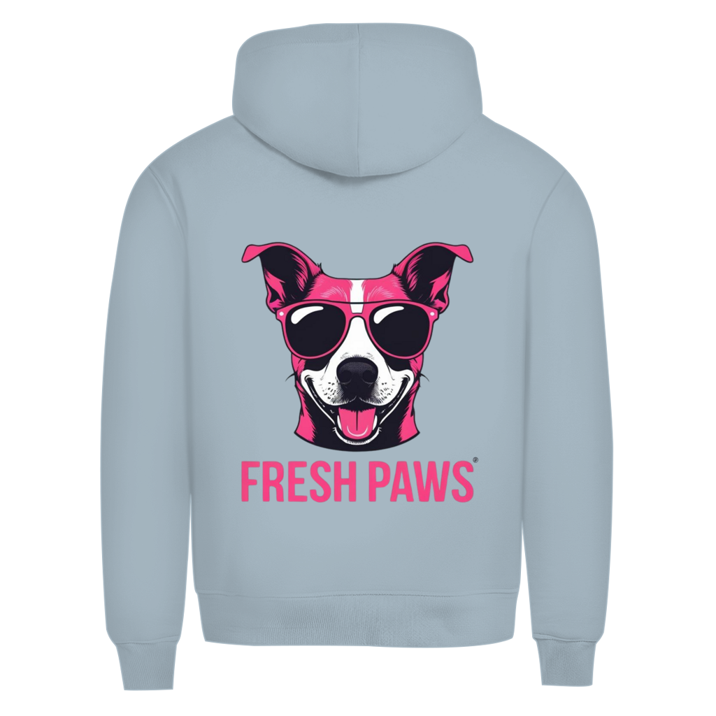 Herren Premium Bio Hoodie Fresh Paws