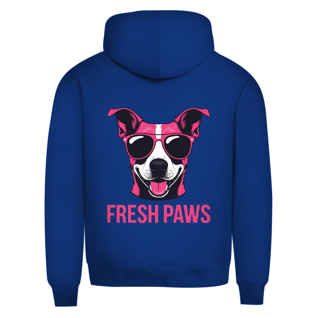Herren Premium Bio Hoodie Fresh Paws