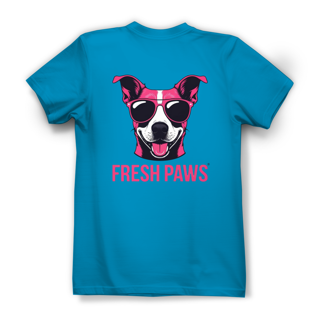Damen Premium Bio T-Shirt Fresh Paws