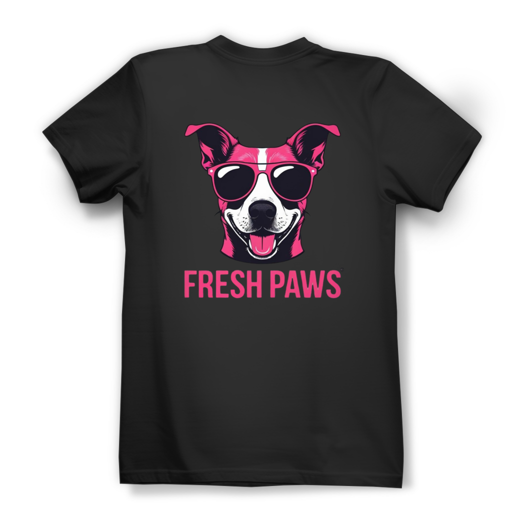 Damen Premium Bio T-Shirt Fresh Paws