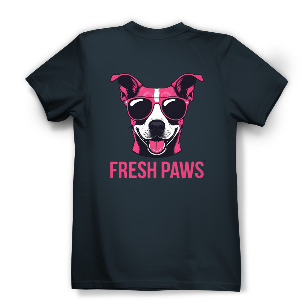 Damen Premium Bio T-Shirt Fresh Paws
