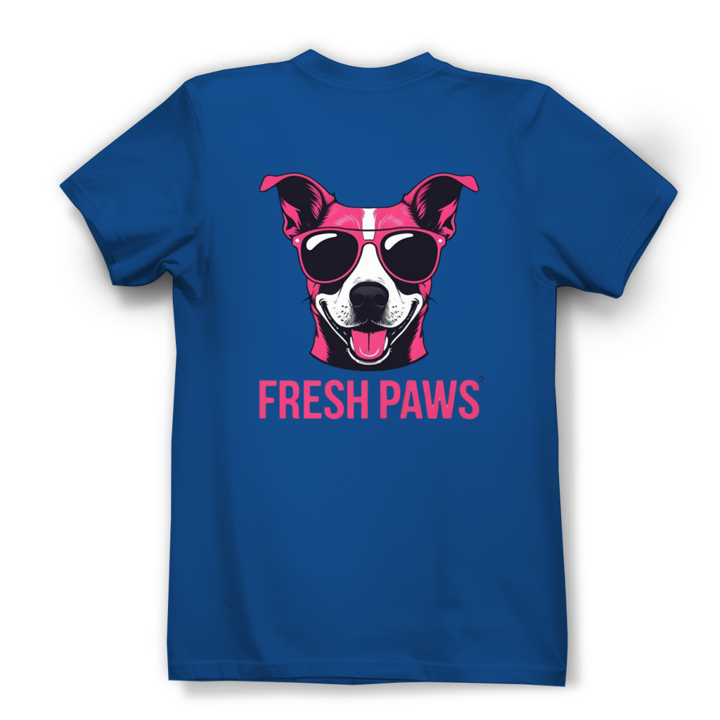 Damen Premium Bio T-Shirt Fresh Paws