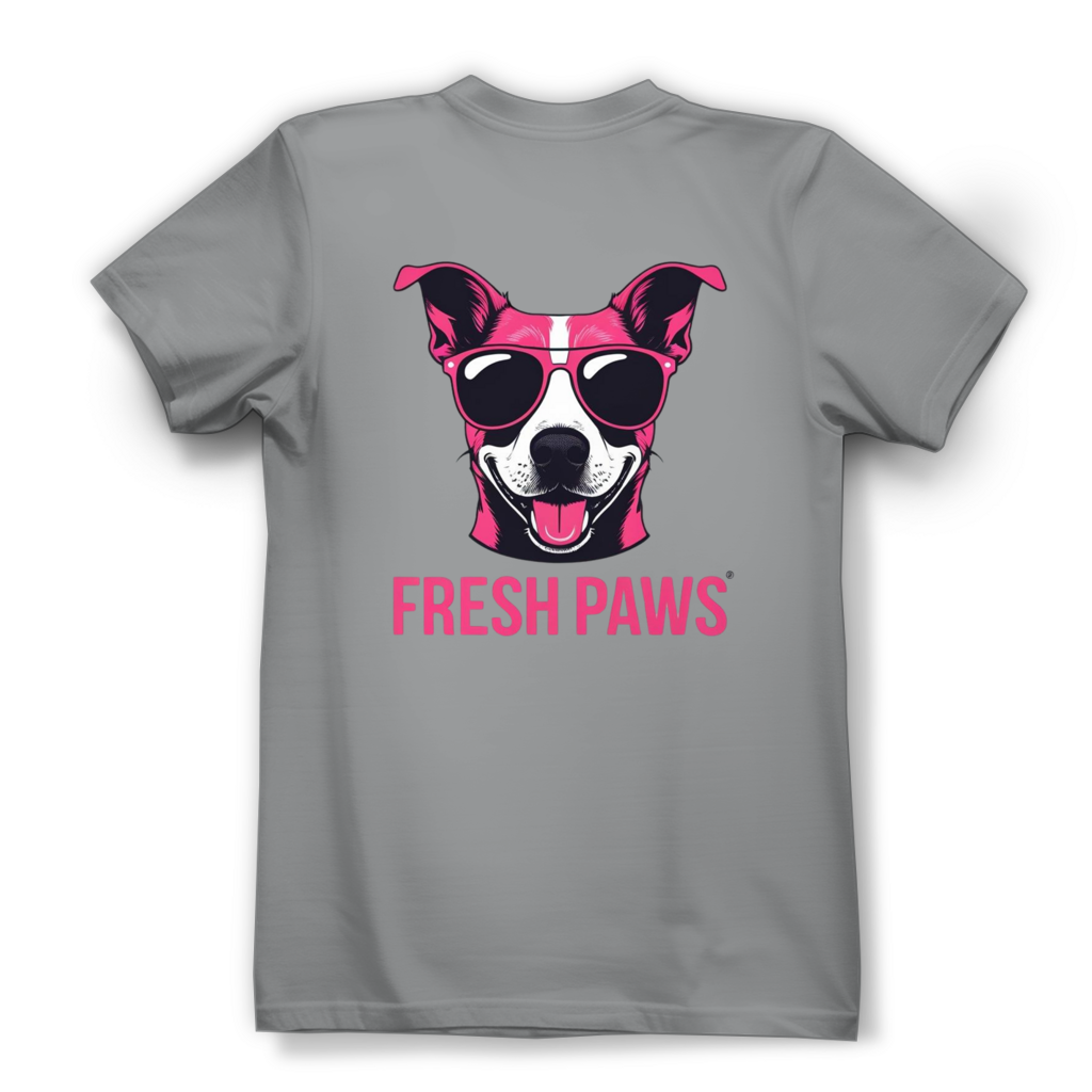 Damen Premium Bio T-Shirt Fresh Paws