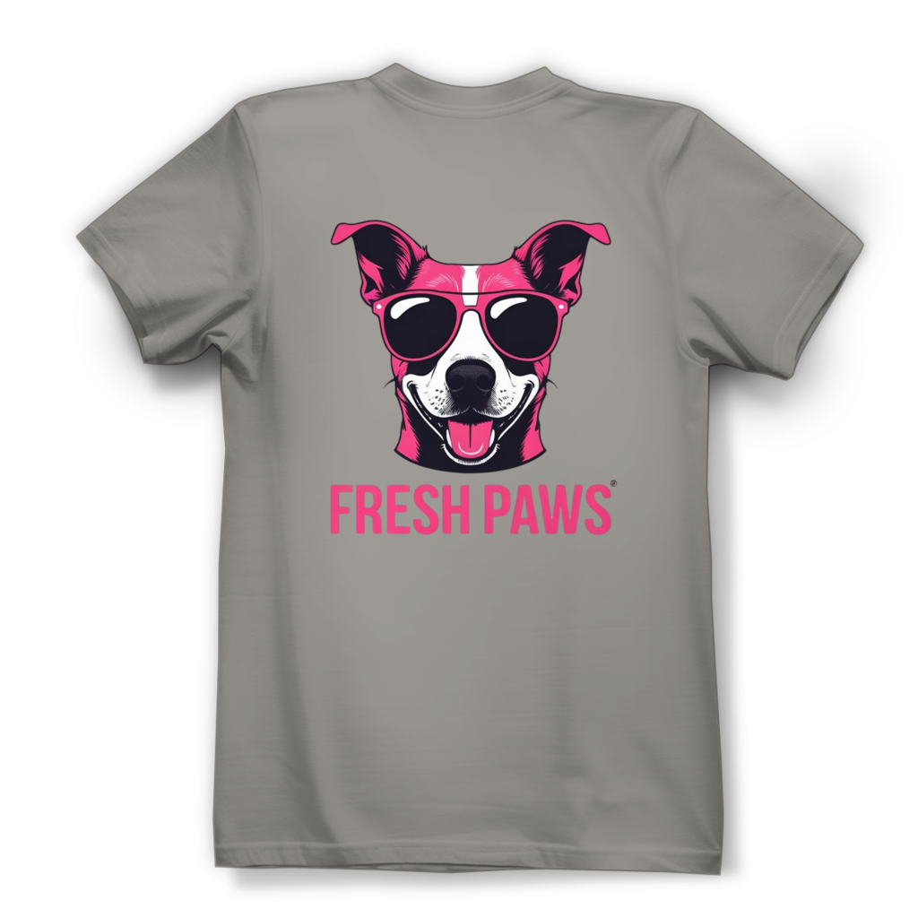 Damen Premium Bio T-Shirt Fresh Paws