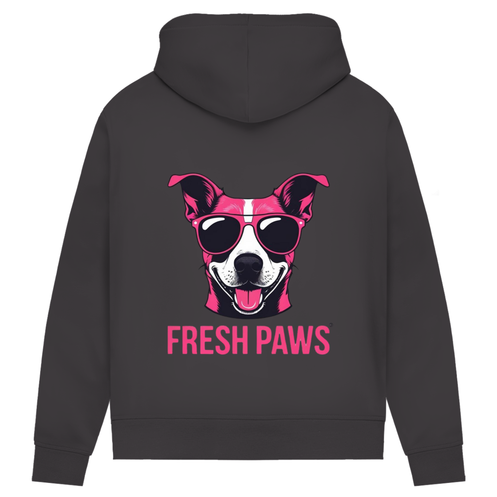 Damen Premium Bio Hoodie Fresh Paws