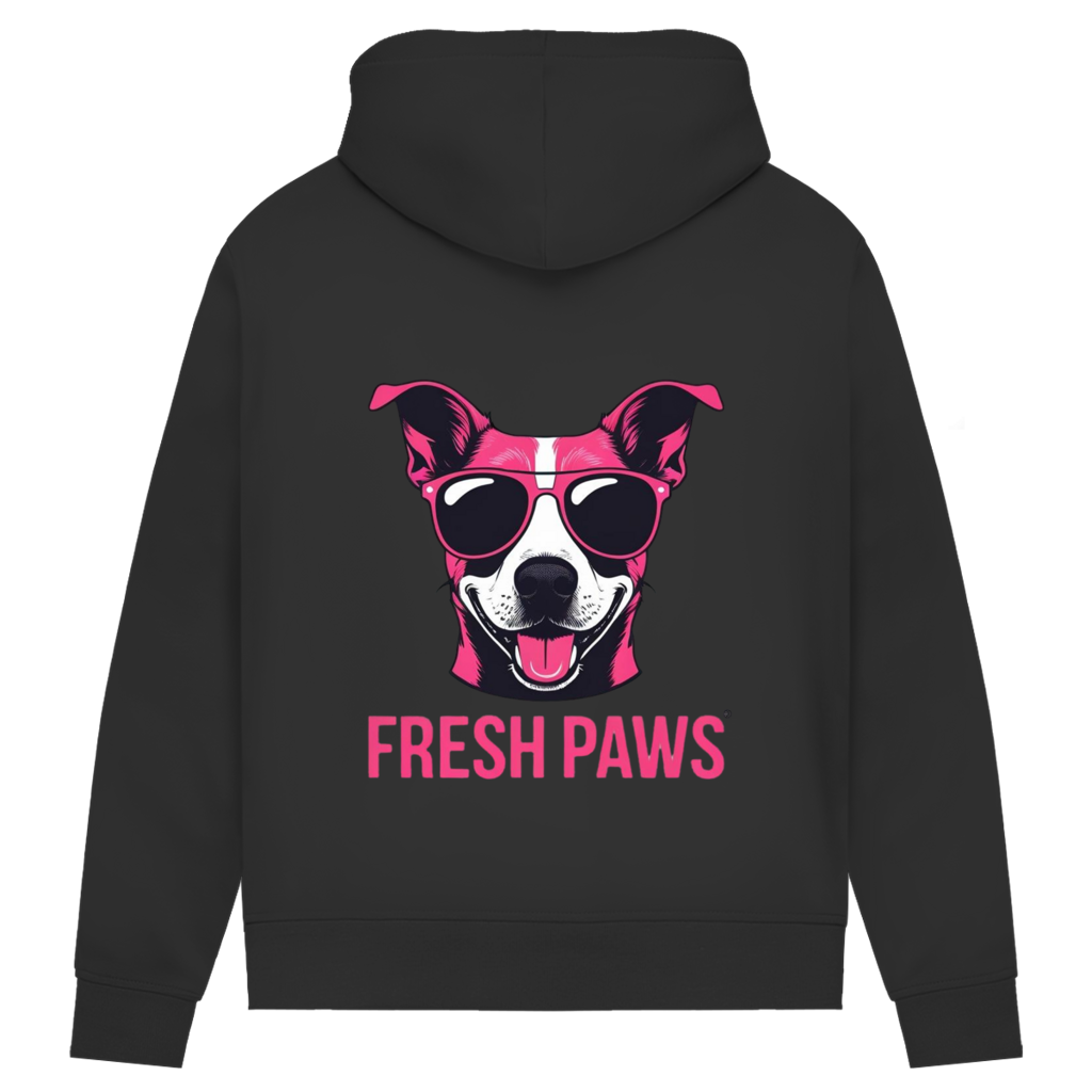 Damen Premium Bio Hoodie Fresh Paws