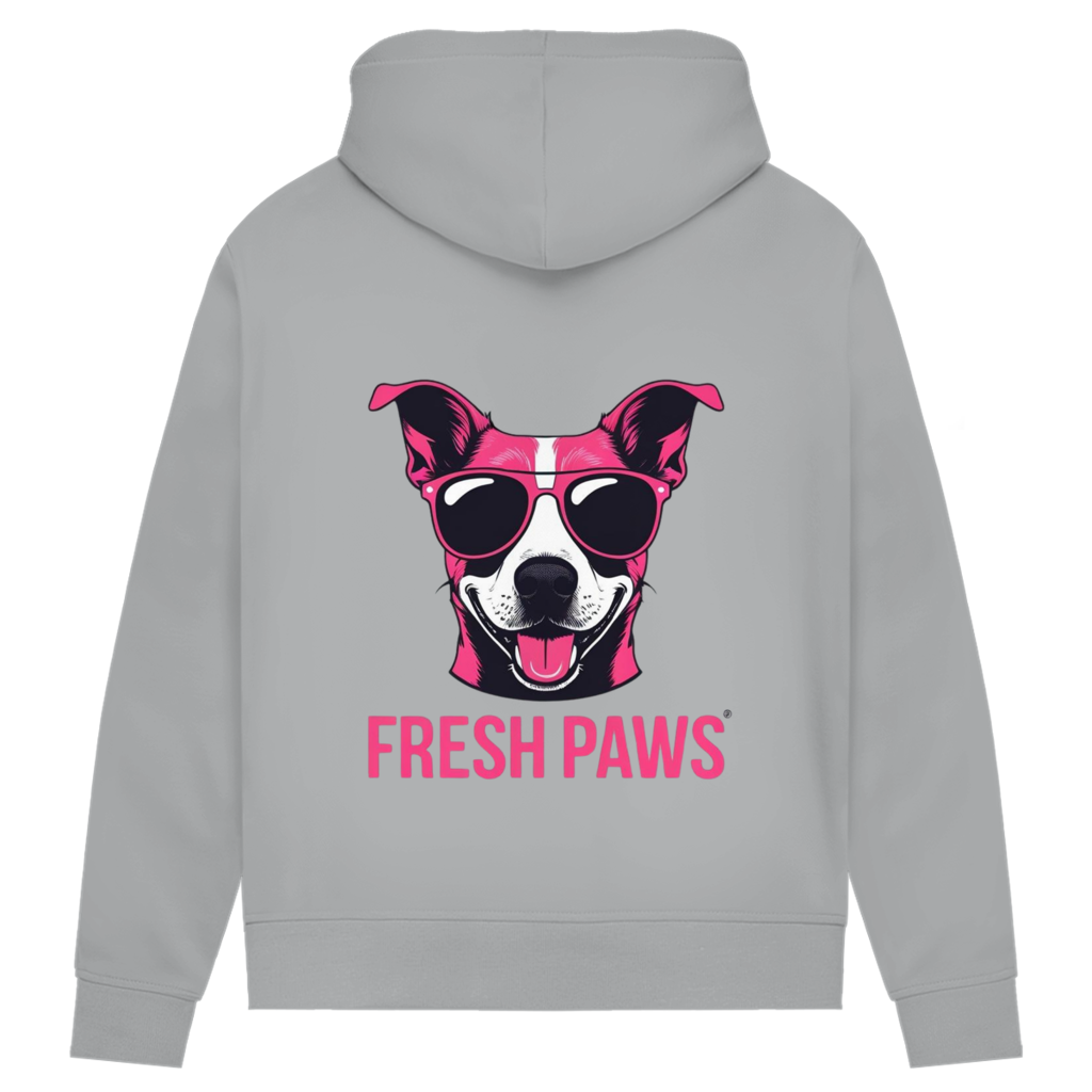 Damen Premium Bio Hoodie Fresh Paws