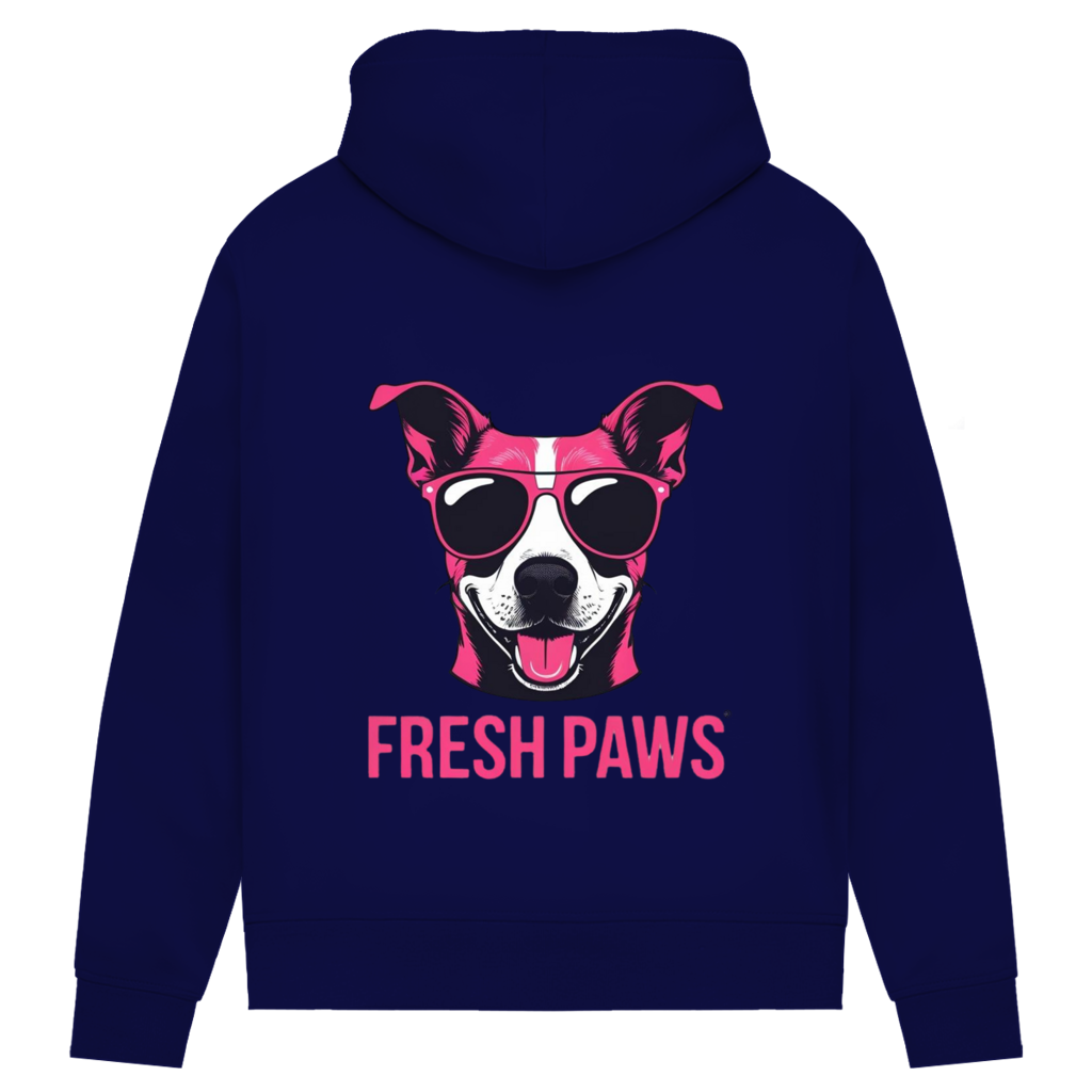 Damen Premium Bio Hoodie Fresh Paws