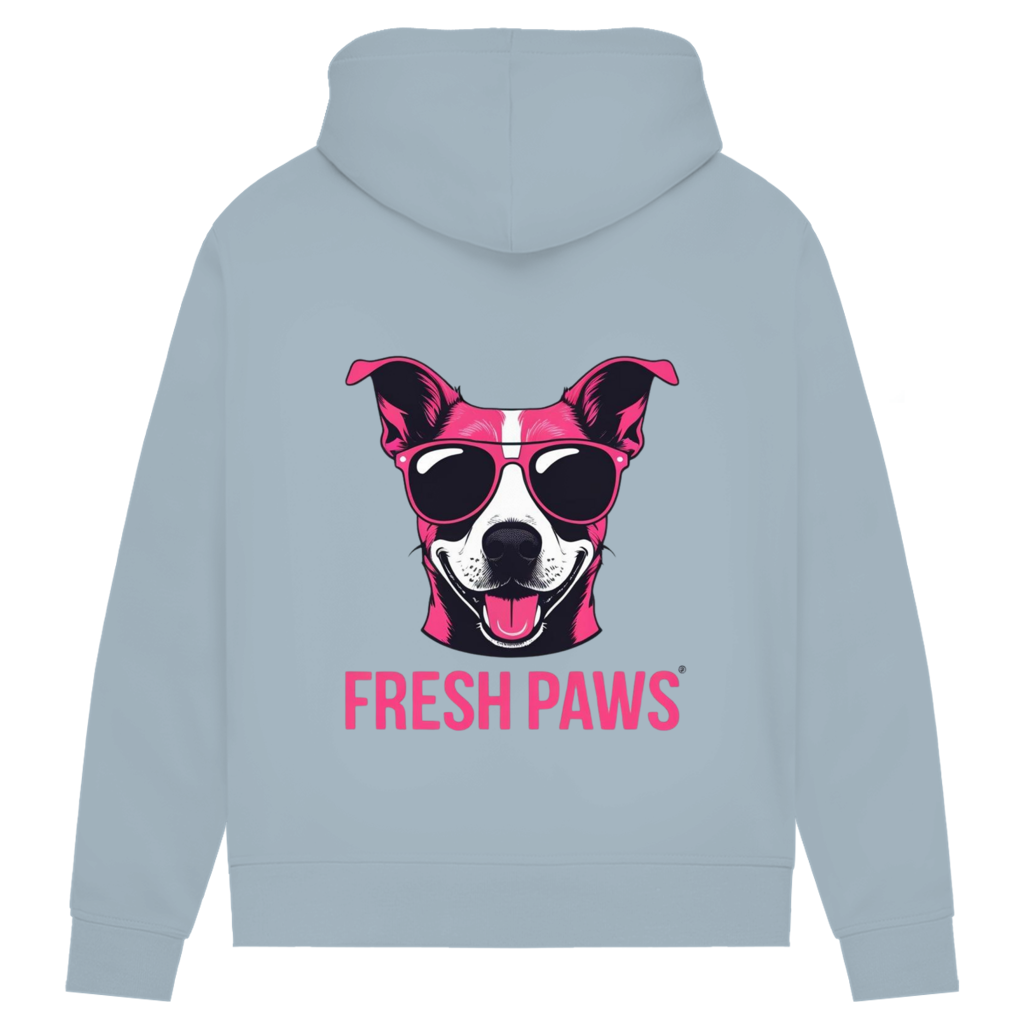 Damen Premium Bio Hoodie Fresh Paws