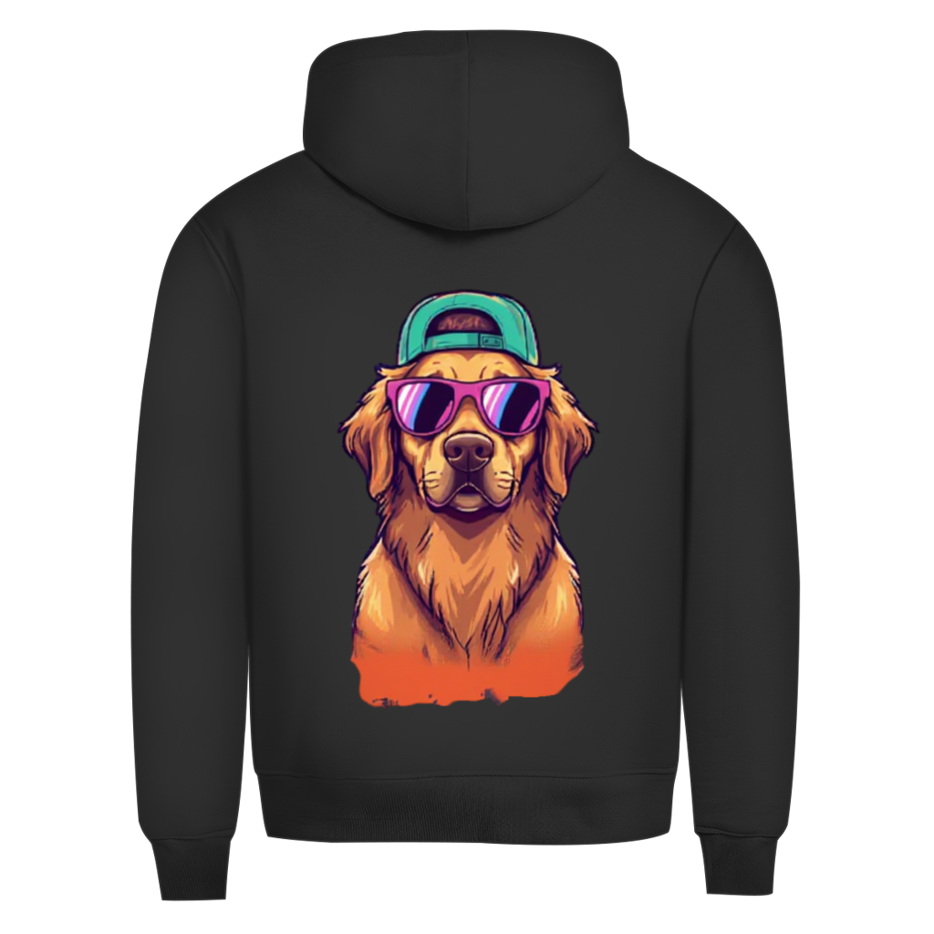 Herren Premium Bio Hoodie Chill Dog