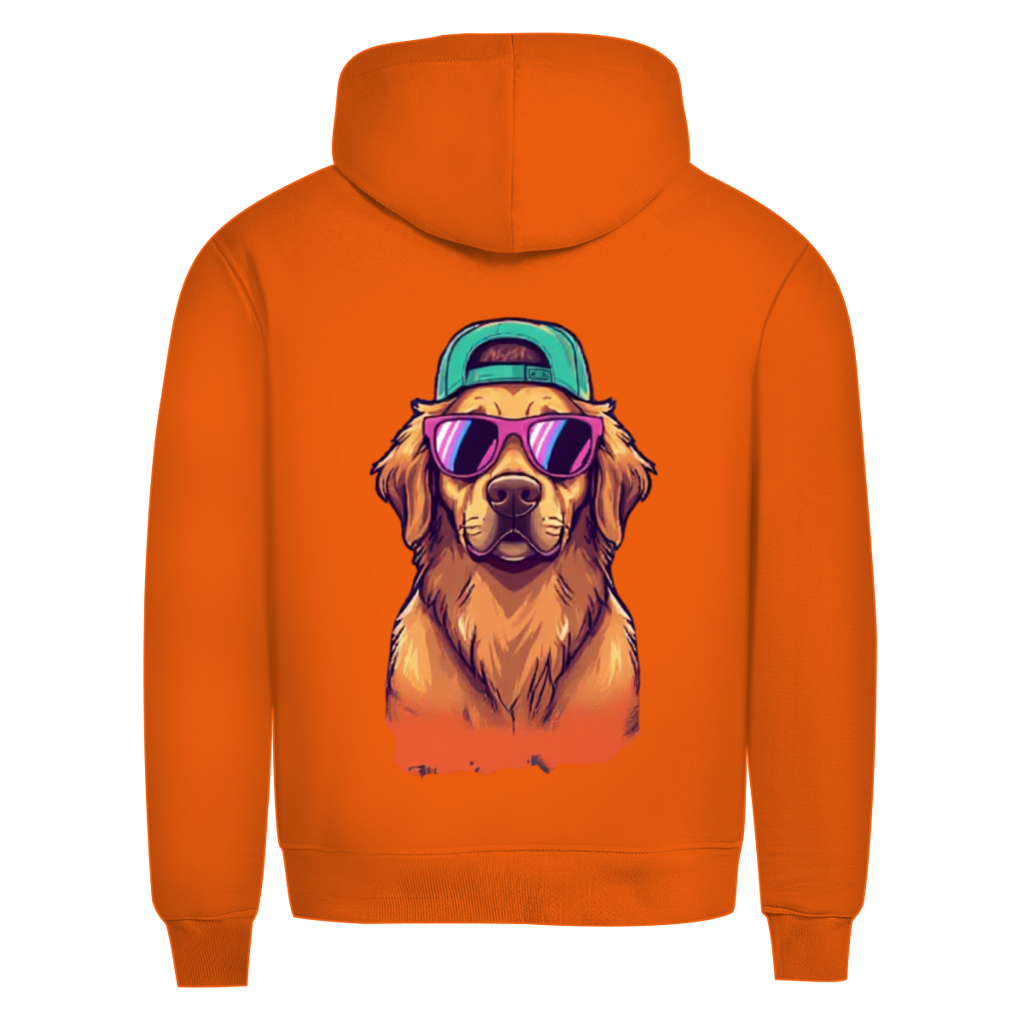 Herren Premium Bio Hoodie Chill Dog