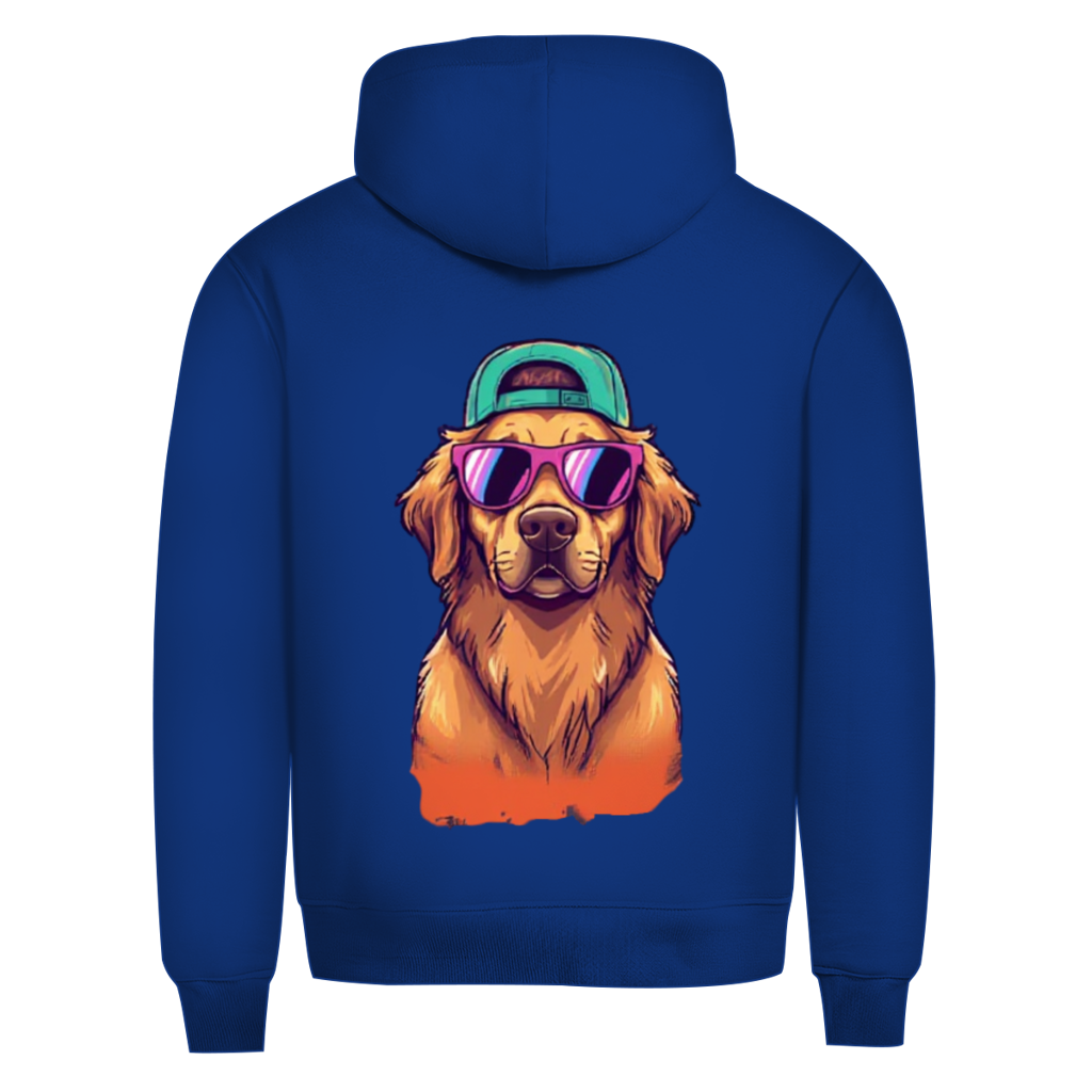 Herren Premium Bio Hoodie Chill Dog