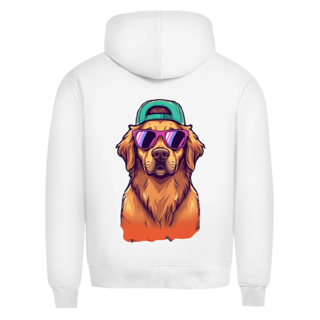 Herren Premium Bio Hoodie Chill Dog