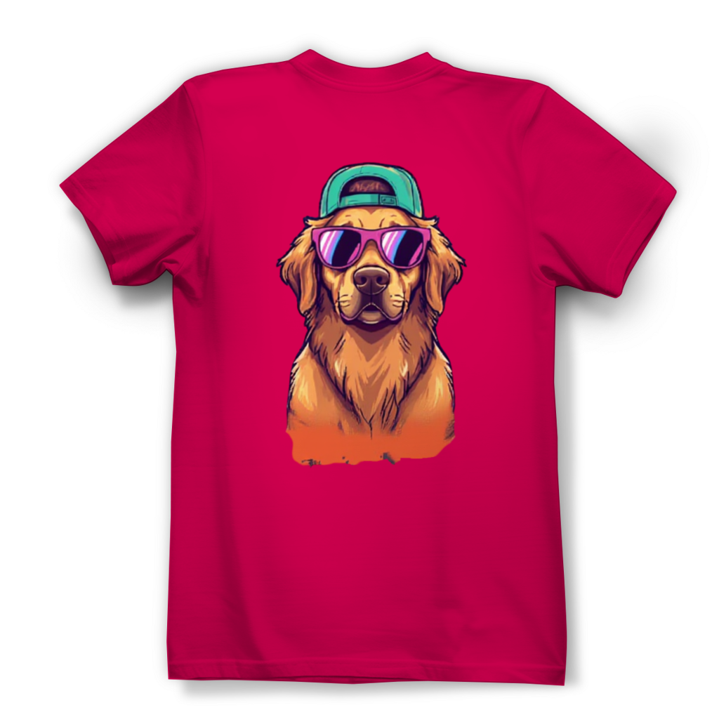 Damen Premium Bio T-Shirt Chill Dog