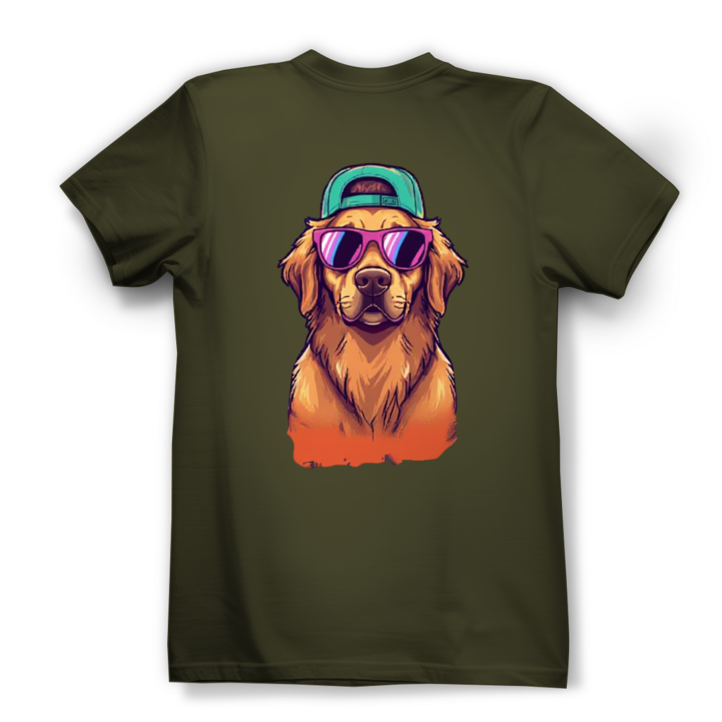 Damen Premium Bio T-Shirt Chill Dog