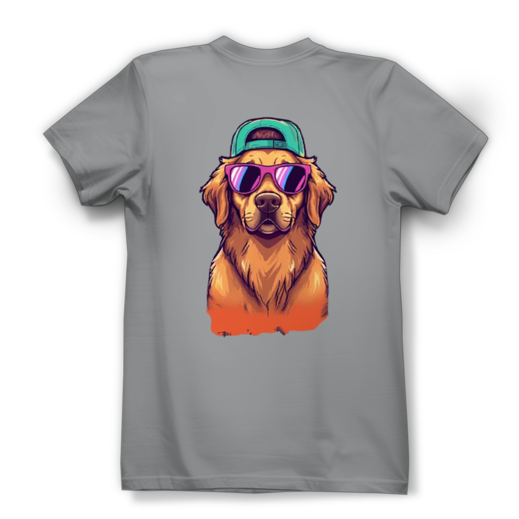 Damen Premium Bio T-Shirt Chill Dog