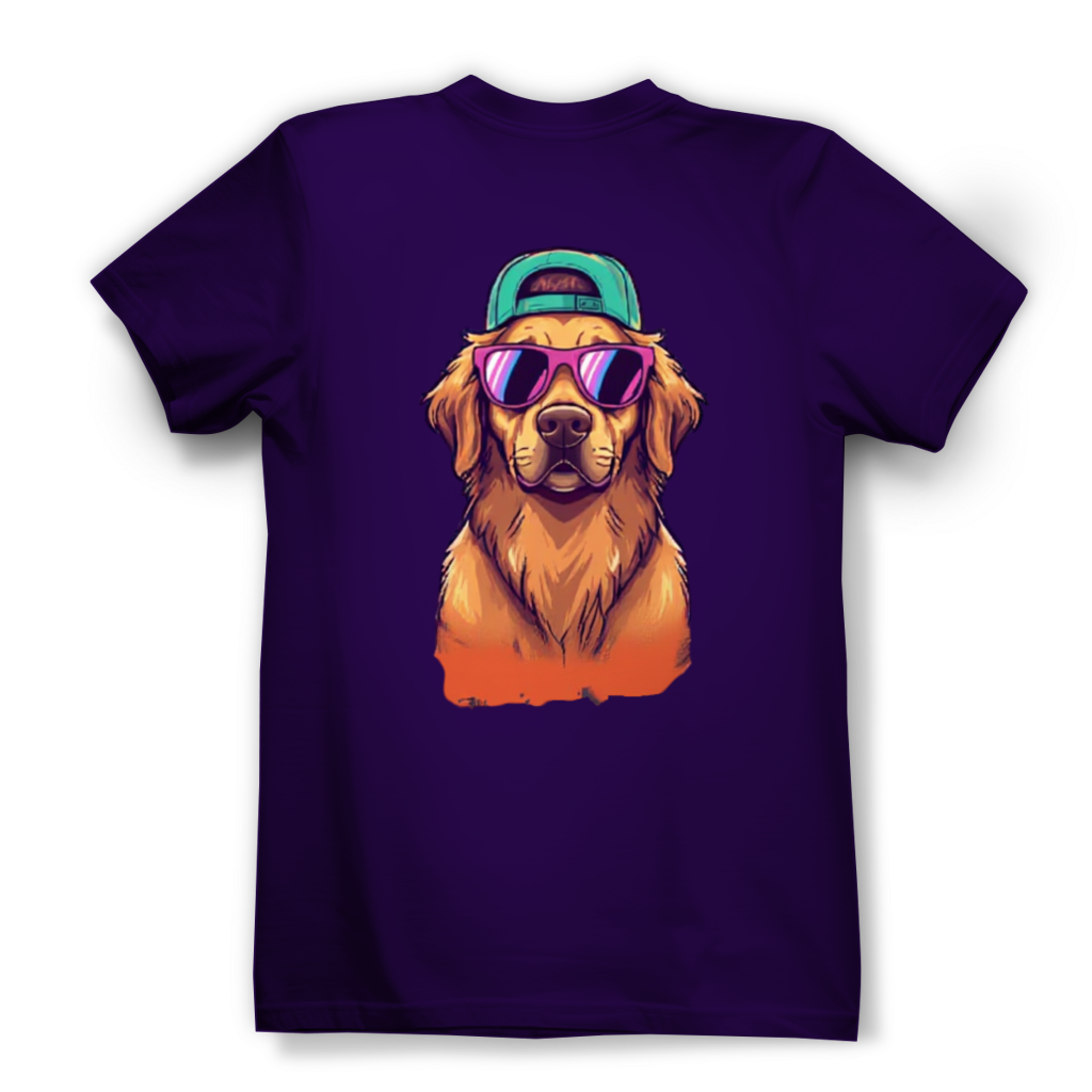 Damen Premium Bio T-Shirt Chill Dog