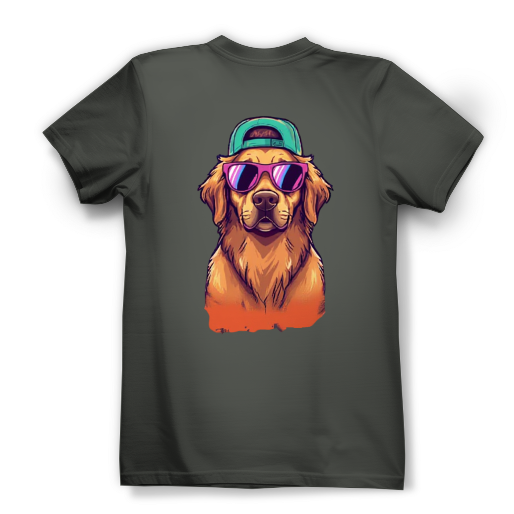 Damen Premium Bio T-Shirt Chill Dog