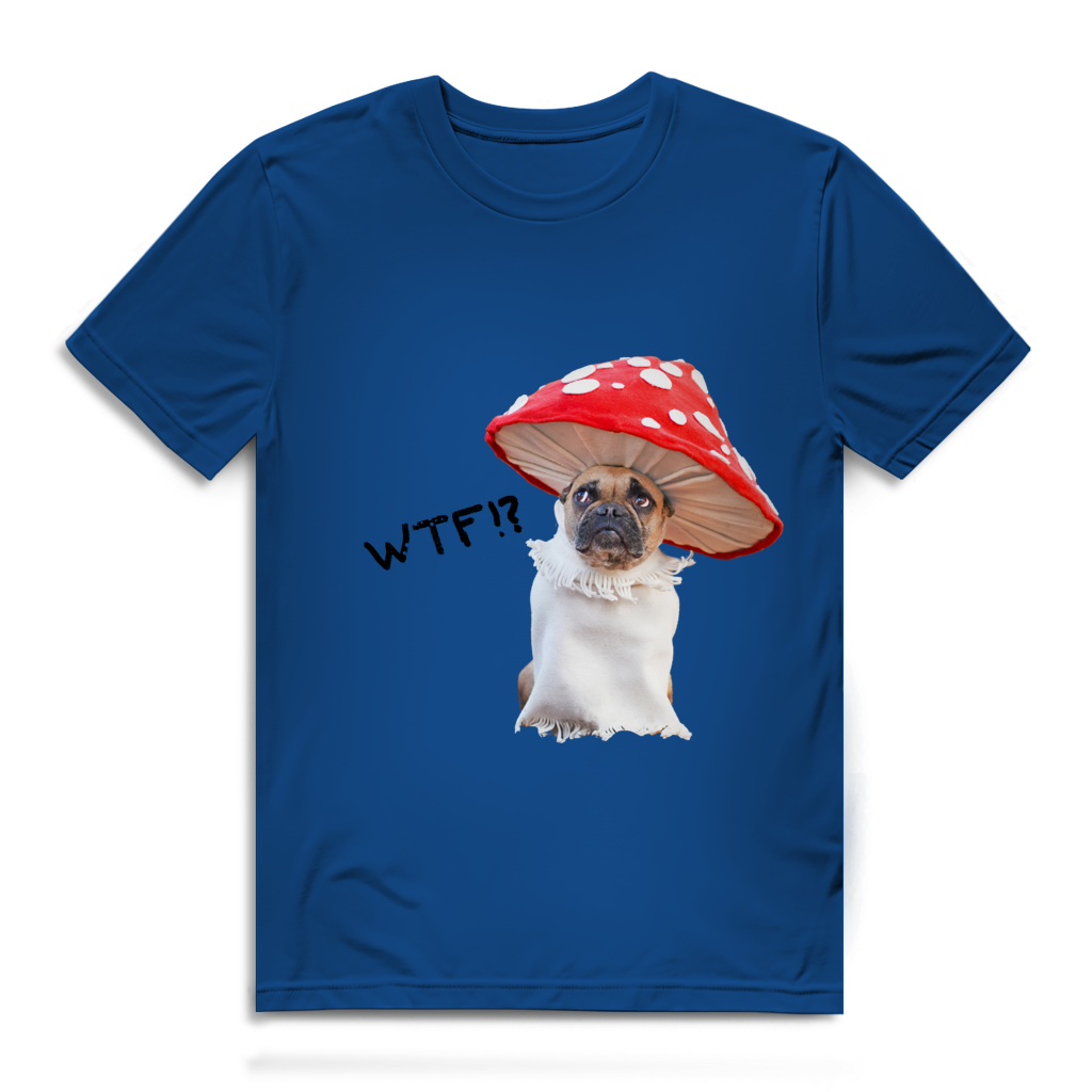 Herren Premium Bio T-Shirt Mushroom Dog