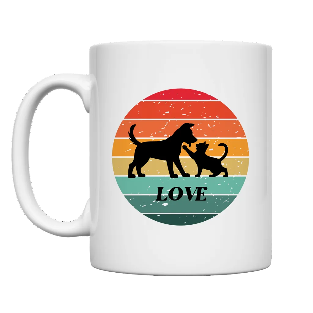 Tasse Love Retro