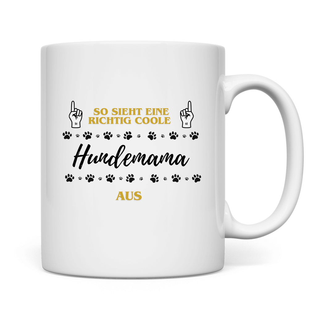 Tasse Coole Hundemama