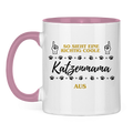 Tasse zweifarbig Coole Katzenmama
