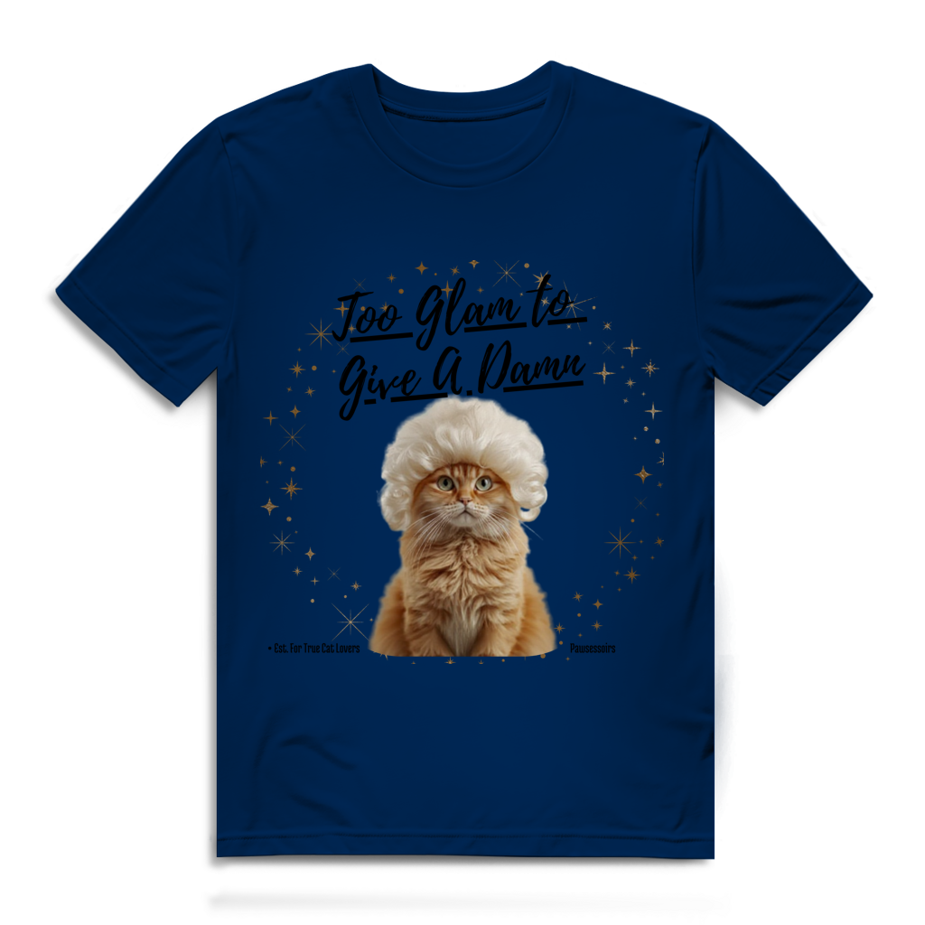 Herren Premium Bio T-Shirt Too Glam Cat 1
