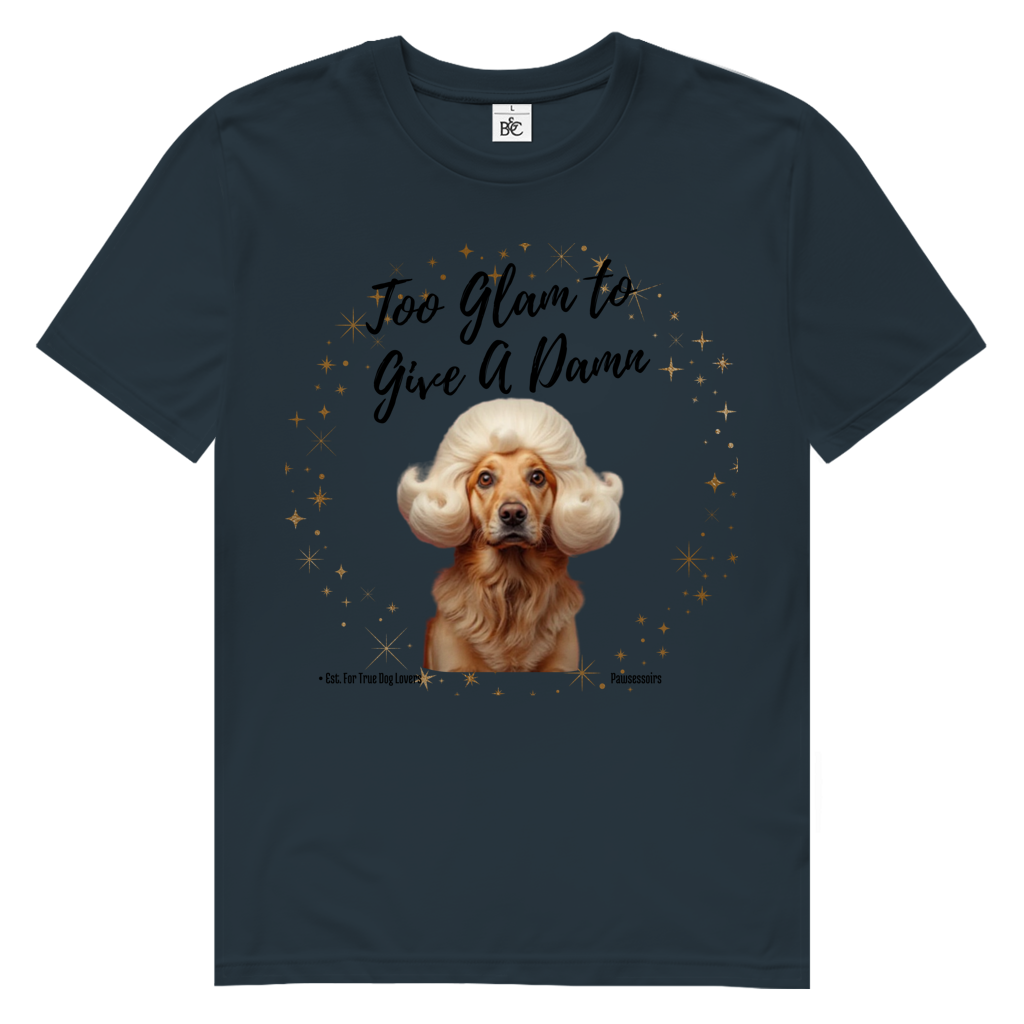 Herren Premium Bio T-Shirt Too Glam Dog 2