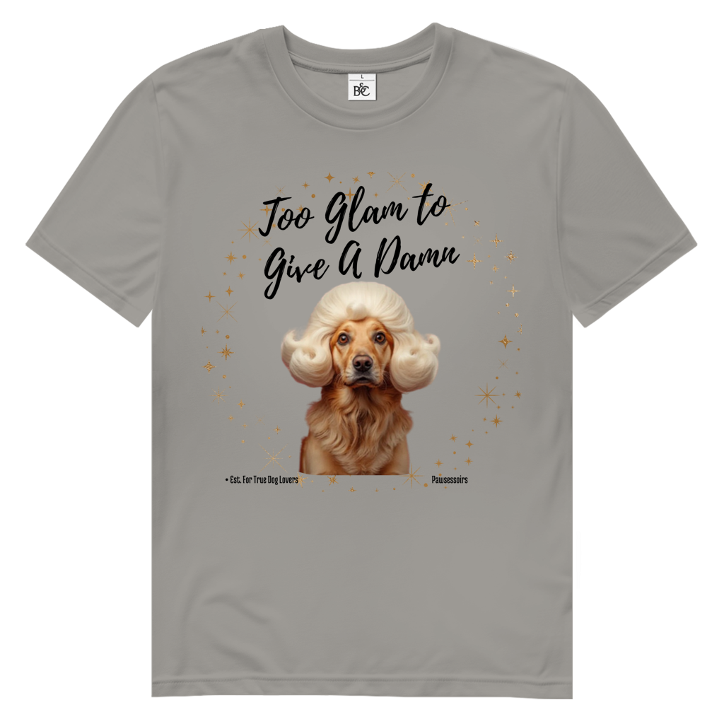 Herren Premium Bio T-Shirt Too Glam Dog 2