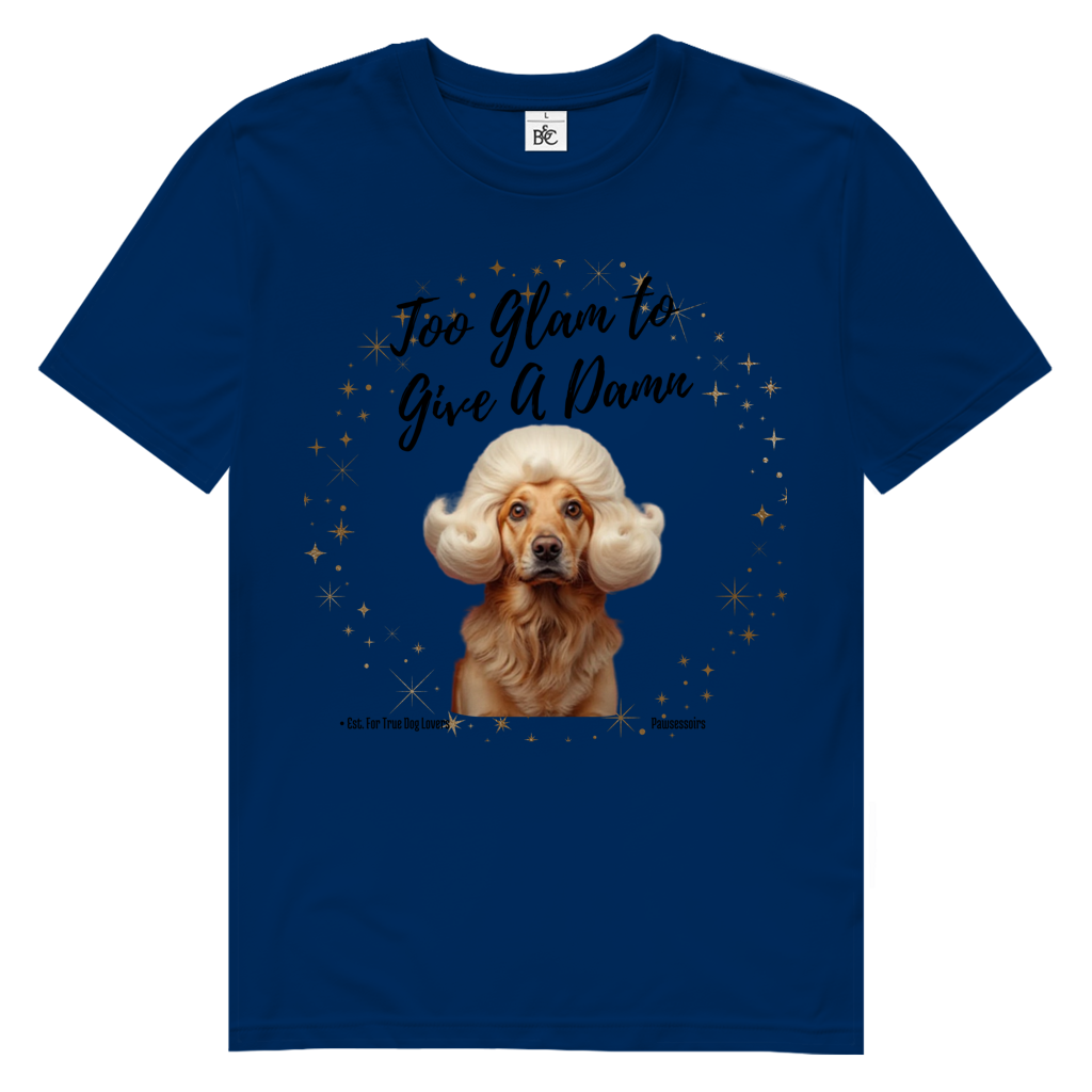 Herren Premium Bio T-Shirt Too Glam Dog 2