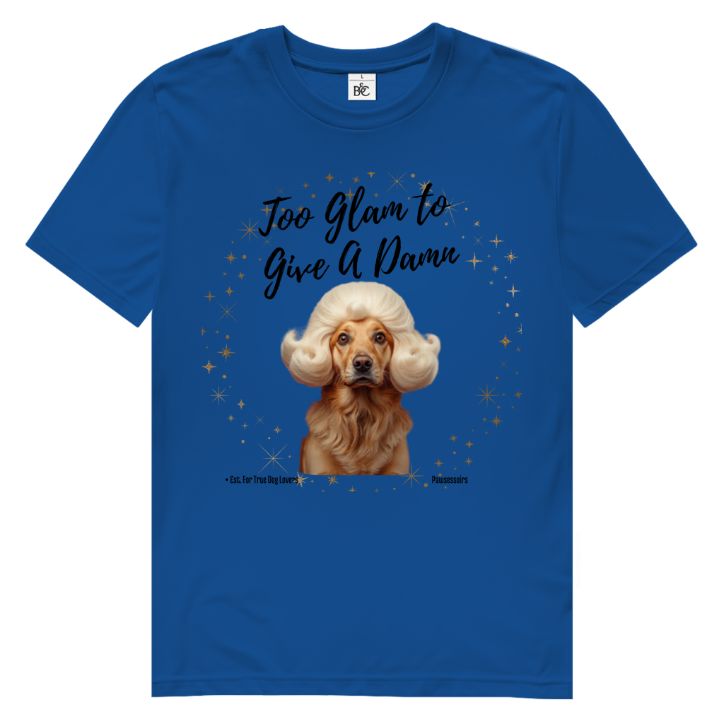 Herren Premium Bio T-Shirt Too Glam Dog 2