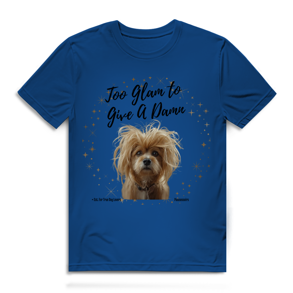 Herren Premium Bio T-Shirt Too Glam Dog 4