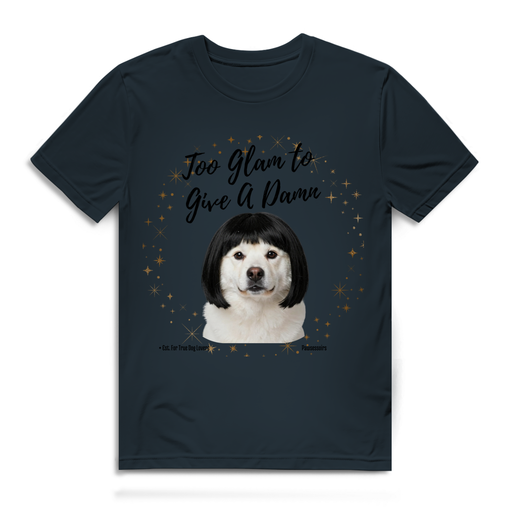 Herren Premium Bio T-Shirt Too Glam Dog 6