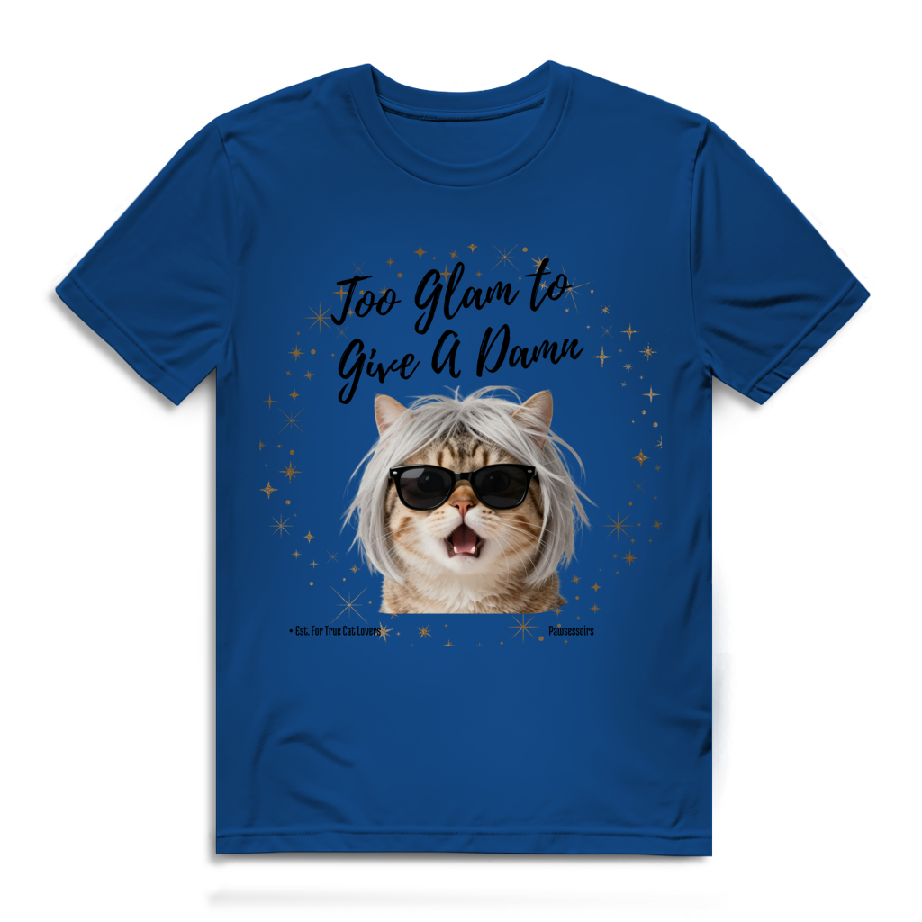 Herren Premium Bio T-Shirt Too Glam Cat 6