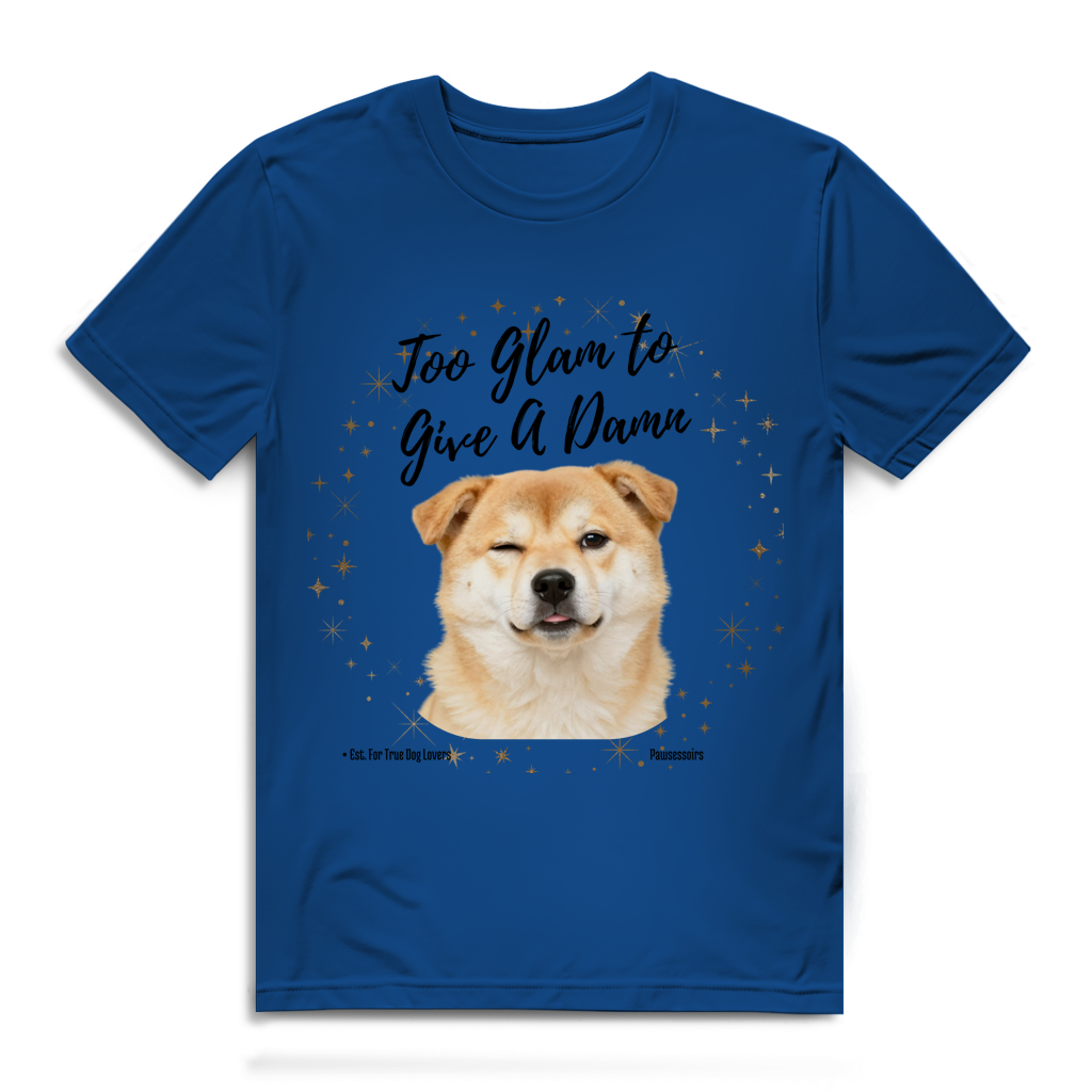 Herren Premium Bio T-Shirt Too Glam Dog 8