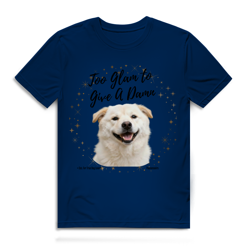 Herren Premium Bio T-Shirt Too Glam Dog 9